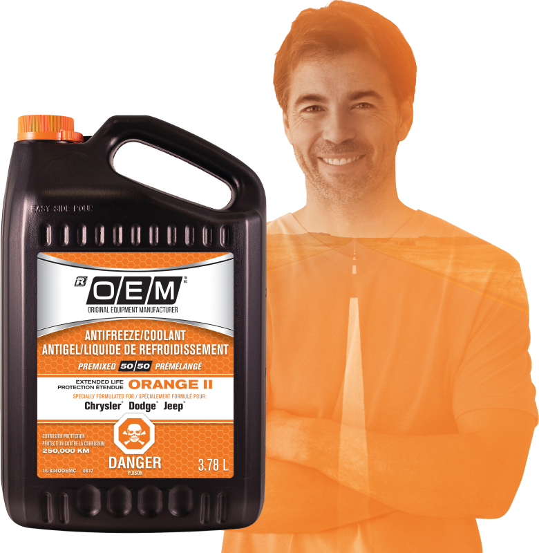 OEM Extended Life Antifreeze/Coolant ORANGE II
