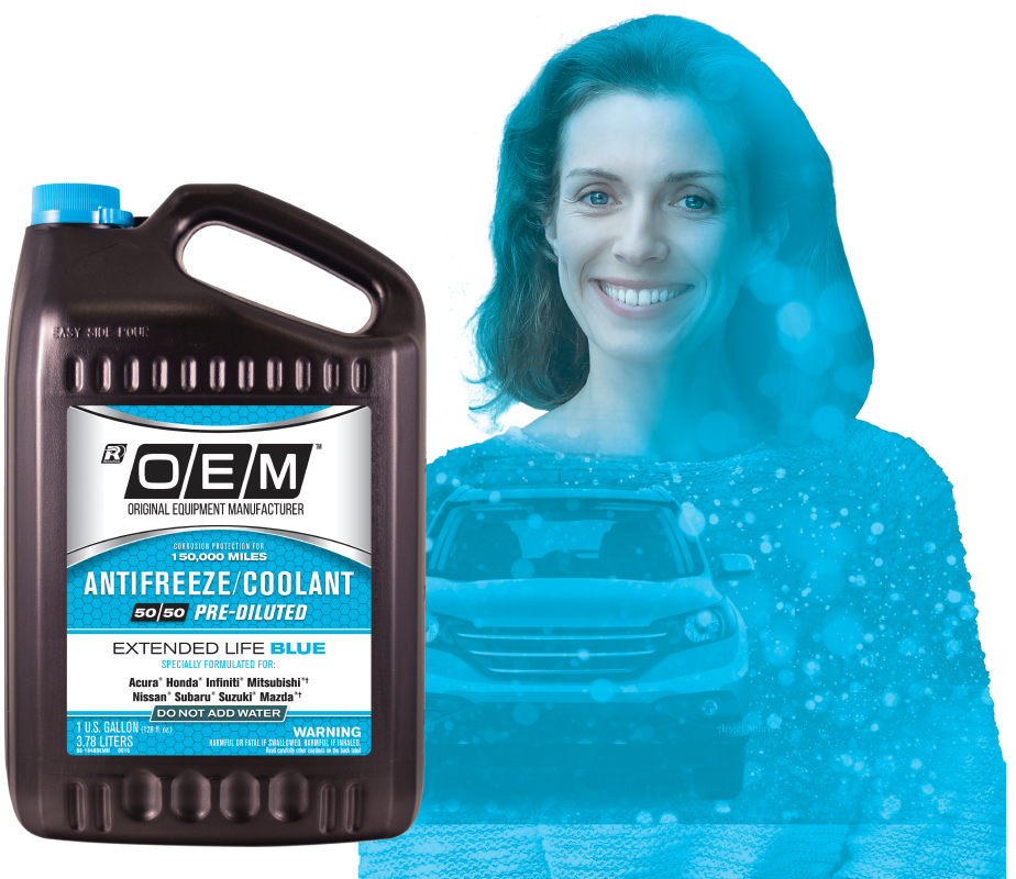 OEM Extended Life Antifreeze/Coolant BLUE