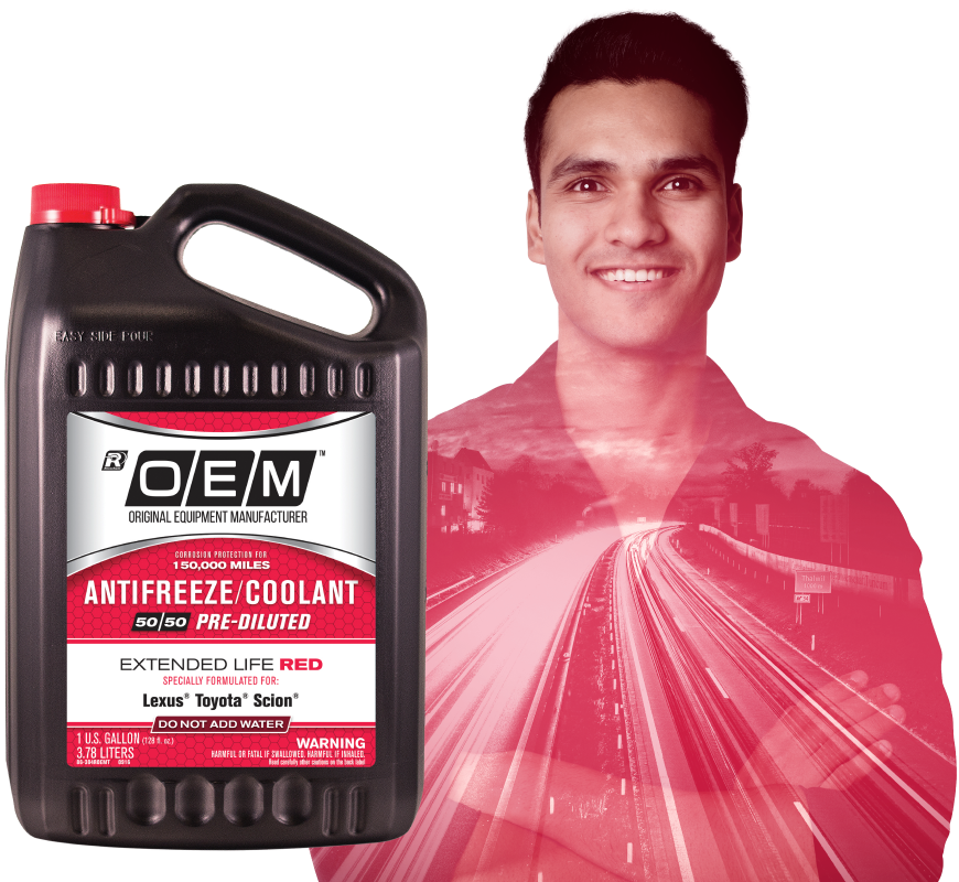 OEM Extended Life Antifreeze/Coolant RED