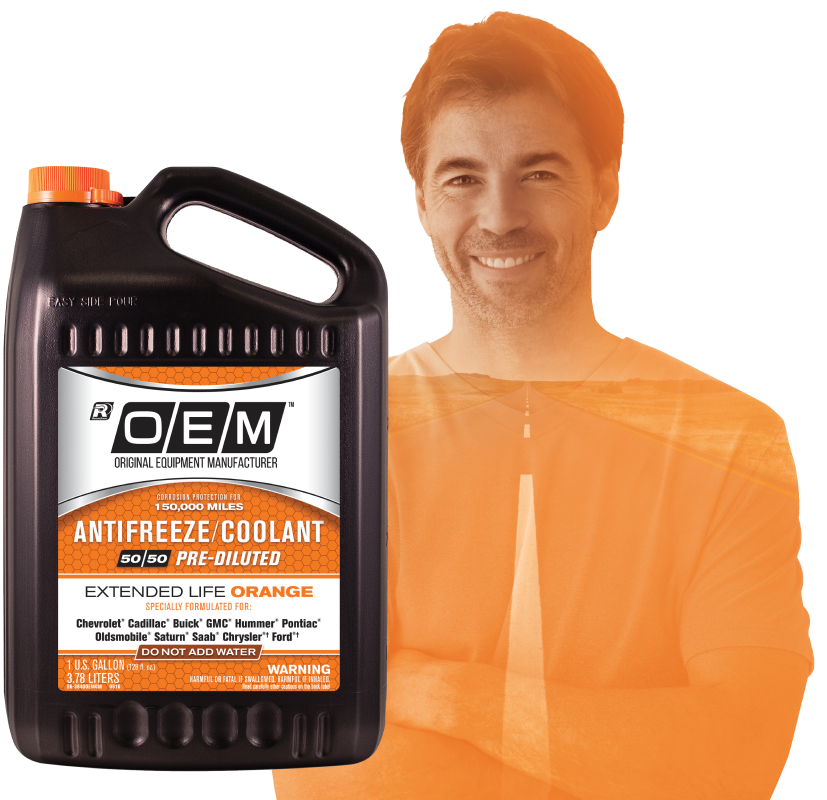 OEM Extended Life Antifreeze/Coolant ORANGE